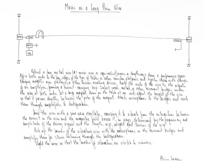 Inspirations 1: Alvin Lucier’s “Music On A Long Thin Wire”&nbsp;(1977)